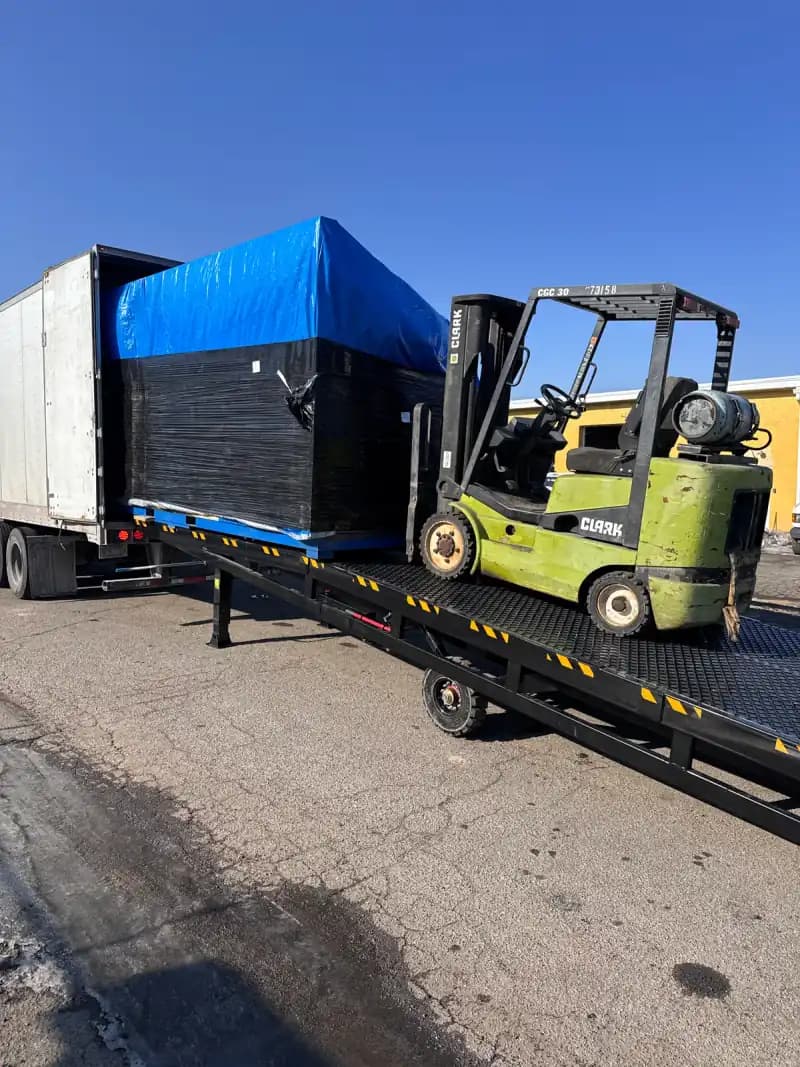 Clark Forklift Operation